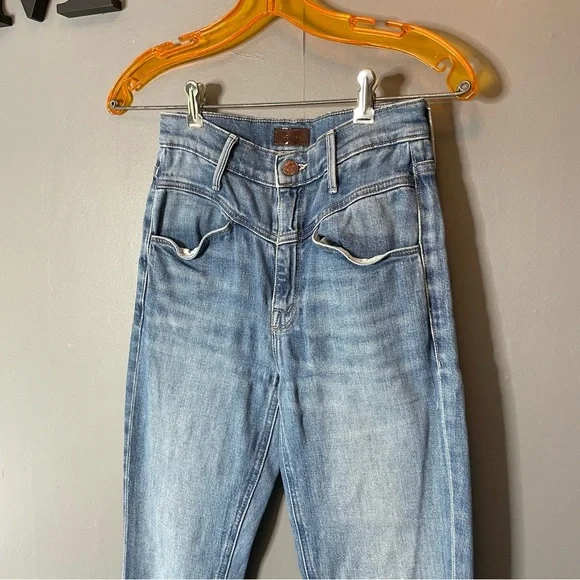 Mother Denim Jeans THE DAZZLER YOKE
FRONT ANKLE in wunderdust size 25 - Picture 2 of 12